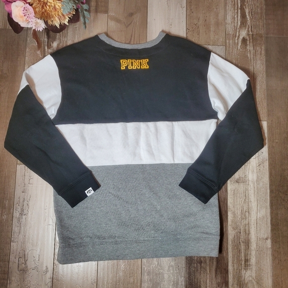 PINK Victoria’s Secret University of Iowa Hawkeyes Fleece Pullover Size XS EUC - Picture 8 of 16